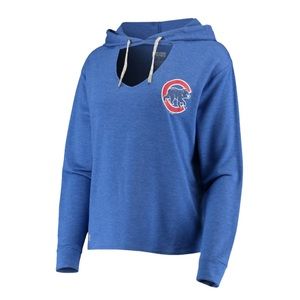 Chicago Cubs choker pullover hoodie sweatshirt